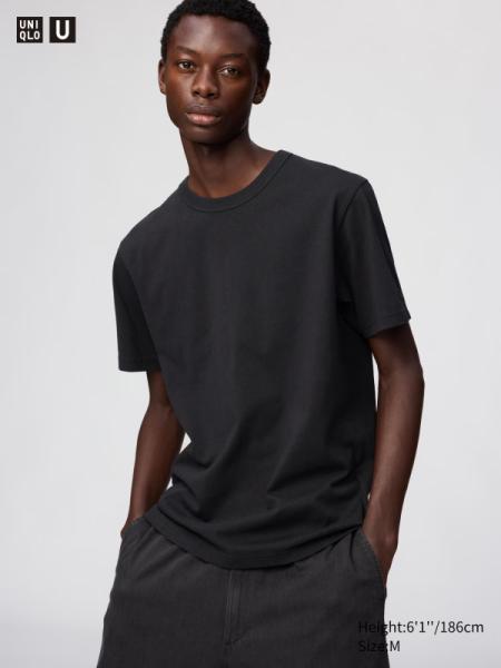 Crew Neck T-Shirt - Negro