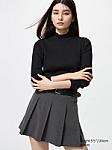 Ribbed High Neck T-Shirt (EN)